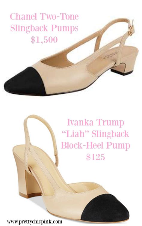 ivanka trump chanel slingback|Ivanka Trump Liah Slingback Block.